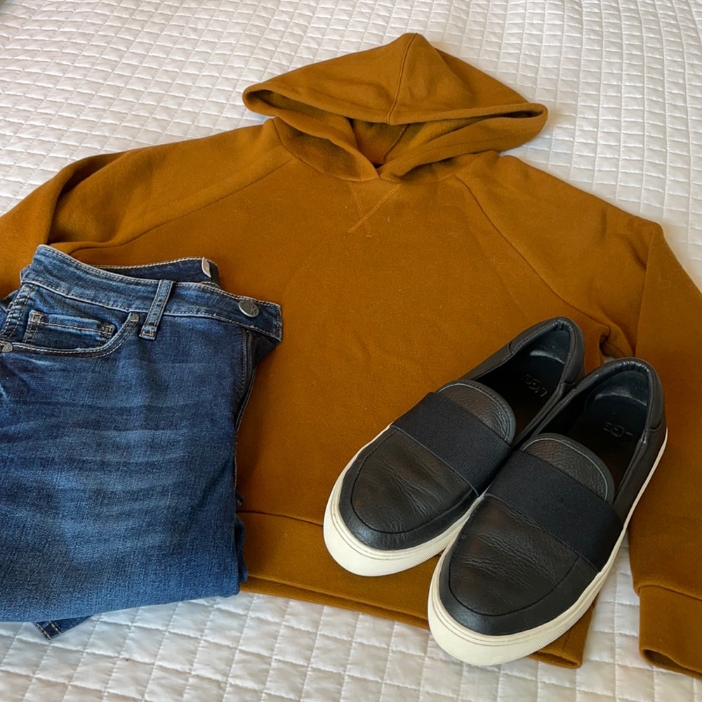 NEW Madewell pumpkin spice hoodie